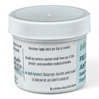 Label on jar of herbal balm stating: "Directions: Apply twice per day as needed

Should any adverse reaction result from use of this product, seek immediate medical attention.

Our Simple Ingredients: Plantago major, shea butter, yarrow, coconut oil, hemp seed oils, and a blend of essential oils

Mfg. in Hutchinson, Kansas by Herbal Remedies"